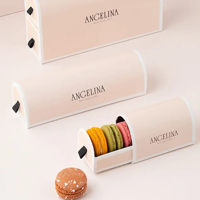 कुकीज़ क्रिसमस Macaron उपहार बॉक्स पेपरबोर्ड कस्टम