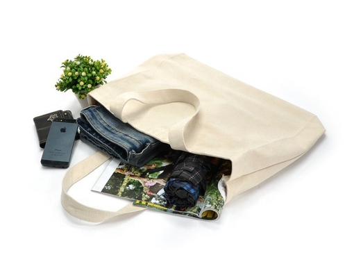 अच्छी कीमत पुन: प्रयोज्य खाली कैनवास बैग ले जाना महिला Foldable कपास शॉपिंग बैग ऑनलाइन